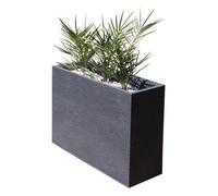 Cassapanca Muret Loft Graphit EDA 46L Plastica Grigio Antracite