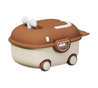 Cassapanca Organizer Per Giocattoli Cesto A Forma Di Con Ruote | Piccola Cassapanca Per Giocattoli Per La Casa, Camera Dei Bambini, Asilo , Sala Giochi, Appartamento E Ingresso