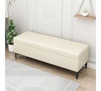 Cassapanca ottomana con coperchio, molto grande, per soggiorno e camera da letto, scarpiera versatile e seduta per gli ospiti