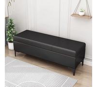 Cassapanca ottomana con coperchio, molto grande, per soggiorno e camera da letto, scarpiera versatile e seduta per gli ospiti