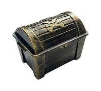 Cassapanca per premi - Contenitore per tesori vintage | Pirate Keepsakes Box, PP Vintage Keepsake Storage Box Per Bambini Desktop Comodino Tavolo Camera Interna Bomboniera Displ