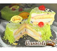 Cassata siciliana Alchermes 1,0 kg - Pasticceria Scimone - Dolci siciliani