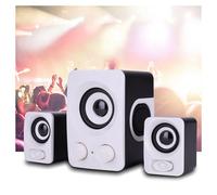 CASSE ACUSTICHE PC 2.1 SPEAKER AUDIO MUSICA MP3 TV AUX DESKTOP NOTEBOOK FT-Q7