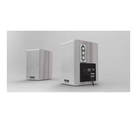 CASSE ACUSTICHE PREAMPLIFICATE EMPIRE 64W BIANCO, SUPPORTO DI MONTAGGIO A PARETE