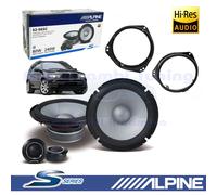 Casse Alpine S2-S65C Altoparlanti ant 2 vie 165mm 240W Per BMW X5 E53 2003 a2006