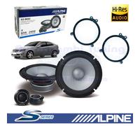 Casse Alpine S2-S65C Altoparlanti ant 2 vie 165mm 240W Per MERCEDES CLC CL203