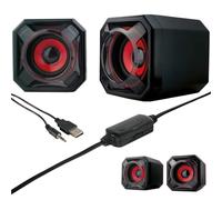 CASSE ALTOPARLANTE PER COMPUTER 2,0 MEGA BASS BLUETOOTH 10W USB PORTATILE Q-A30