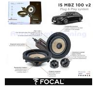Focal IS-MBZ-100-V2 Altoparlante Compatibile Con Mercedes Classe E S214 2023 ->