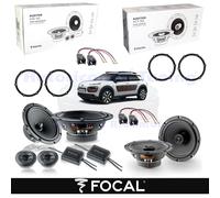 Casse Altoparlanti Ant+Post FOCAL AUDITOR ASE165 + ACX165 per CITROEN C4 CACTUS