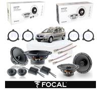 Casse Altoparlanti Ant+Post FOCAL AUDITOR ASE165 + ACX165 per DACIA LOGAN