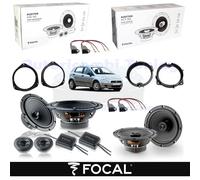 Casse Altoparlanti Ant+Post FOCAL AUDITOR ASE165 ACX165 per FIAT GRANDE PUNTO 5P