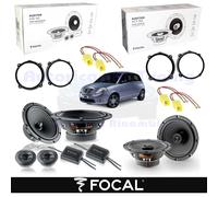 Casse Altoparlanti Ant + Post FOCAL AUDITOR ASE165 + ACX165 per LANCIA YPSILON