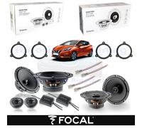 Casse Altoparlanti Ant+Post FOCAL AUDITOR ASE165 + ACX165 per NISSAN MICRA V