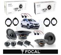 Casse Altoparlanti Ant+Post FOCAL AUDITOR ASE165 + ACX165 per OPEL MOKKA