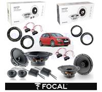 Casse Altoparlanti Ant +Post FOCAL AUDITOR ASE165 + ACX165 per VW GOLF V 5