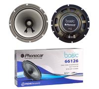 Kit 4 Casse Altoparlanti Doppio Cono Phonocar Ant+Post per Fiat Punto EVO