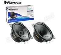 Kit 4 Casse Altoparlanti Doppio Cono Phonocar Ant+Post per Fiat Punto EVO