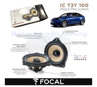 Casse Altoparlanti Posterior FOCAL plug e play IC T3Y 100 80w per TESLA Model Y