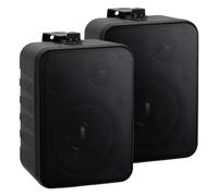 Casse Coppia Acustiche Diffusore Scaffale 10W 2-Vie Passiv HiFi Amplificate Nero