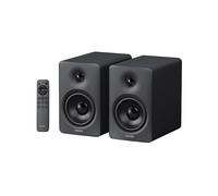 Edifier Diffusori da scaffale M90, scrivania 100 W RMS, audio alta risoluzione, LDAC, Bluetooth 6.0, ingressi HDMI eARC/ottico/USB-C/AUX, amplificati con uscita SUB OUT, telecomando per TV/PC-Nero