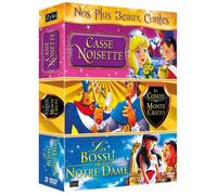 Casse-noisette Le comte de Monte-Cristo Le bossu de Notre-Dame Coffret DVD