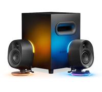 CASSE PC GAMING STEELSERIES Arena 7 - Risposta in frequenza 35-20000 Hz - Connessione USB-C, Bluetooth, Bluetooth, blu, Nero con luci LED arancioni