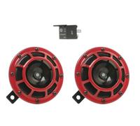 Casse per clacson- 109.23.37 - Set rosso da 12 V, toni alti/bassi, B 133, 12 V