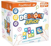 Asmodee - Foxmind - Deblok Junior - Giochi da tavolo - Giochi per bambini - Gioco di velocità a partire dai 4 anni - 1-4 giocatori - 20 min - Versione Italiana
