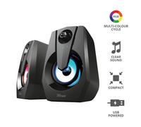 CASSE TRUST ZIVA GAMING SPEAKER SET WITH RGB ILLUMINATION USB