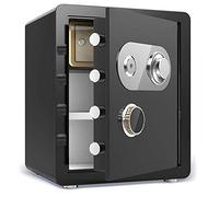 Casseforti domestiche Cassaforte Impermeabile ignifuga Safe it Box Chiusura a Chiave Meccanica Impermeabile ignifuga Casseforti salvadanaio in Acciaio per Sicurezza di Grande capacità Sicurezza