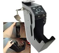 Casseforti intelligenti for armi (impronte digitali/serratura a chiave/codice digitale), cassetta di sicurezza for pistole, sotto il tavolo/scatola portaoggetti portapistole, cassaforte con serratura