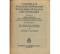 CASSELL'S ITALIAN-ENGLISH, ENGLISH-ITALIAN DICTIONARY