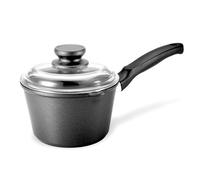CASSERUOLA 1 MANICO C/COP. cm 16 EXTRABLACK RISOLI