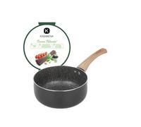 Casseruola 18 cm Black Stone nero