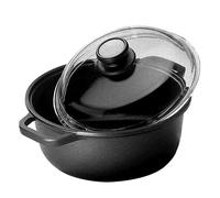 CASSERUOLA 2 MANICI C/COP. cm 28 EXTRABLACK RISOLI