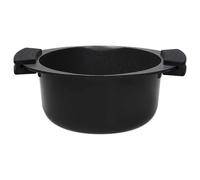 Tognana Avantspace, casseruola 2 manici 20 cm, alluminio, nero