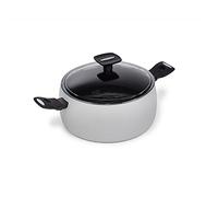 MONETA - Casseruola Antiderente C / coperchio Mammola Induction 24cm