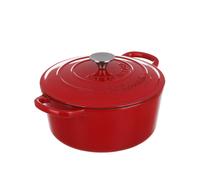 Casseruola 24 cm ghisa rossa con coperchio Fatto in casa da Benedetta