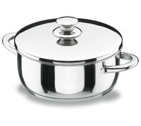 Casseruola 32 Vitrocor in acciaio inox, diametro 32 cm, adatta per vetroceramica, antiaderente. Progettato per cucinare tutti i giorni.