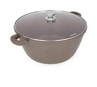 Casseruola 40 cm con coperchio I Giganti design marrone marrone