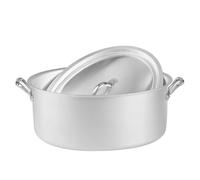 Casseruola Agnelli Alluminio, Ø 30 cm, 13 cm altezza, con coperchio