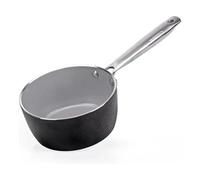 Casseruola Alluflon Moneta 0005390516 ARMONIA FINEGRES manico lungo Nero (16 cm)