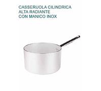 CASSERUOLA Alluminio 5 Ø 16 X8H Radiante 1 MANICO Professionale Pentole Agnelli