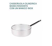 CASSERUOLA Alluminio 5 Ø 28 X9H Radiante 1 MANICO Professionale Pentole Agnelli