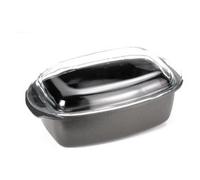 Casseruola Antik Ars Rettangolare con coperchio vetro 90 42