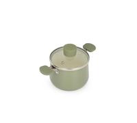 Casseruola alta 13 cm Mini Fantasy con coperchio verde