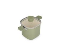 Casseruola alta 13x13 cm Mini Fantasy con coperchio verde