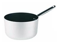 CASSERUOLA ALTA Alluminio 3 Ø cm 24 X13H Antiaderente 1 Manico Pentole Agnelli