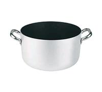 CASSERUOLA ALTA Alluminio 3 Ø cm 28 X15,5H Antiaderente 2 Manici Pentole Agnelli