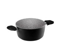 Casseruola antiaderente ad induzione black pearl 20 cm 2 manici aeternum